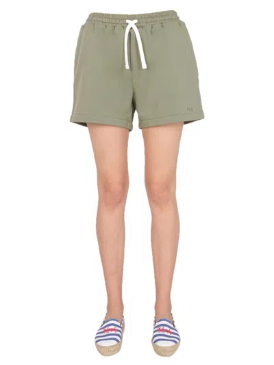 Philosophy Di Lorenzo Serafini Stylish Mini Sweat Shorts In Green