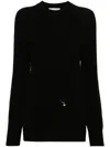 Philosophy Di Lorenzo Serafini Wool And Cashmere Blend Knit Sweater In Black  