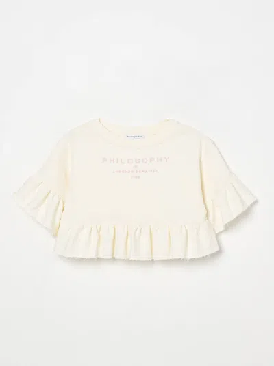 Philosophy Di Lorenzo Serafini Sweater  Kids Color White