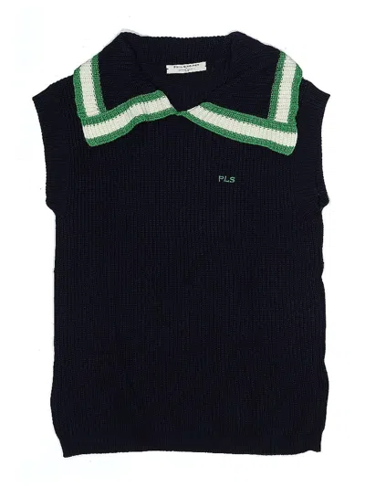 Pre-owned Philosophy Di Lorenzo Serafini Kids' Sweater Vest In Blue