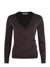 Philosophy Di Lorenzo Serafini Philosophy Sweater In Wool Blend. In Brown