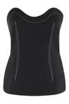 Philosophy Di Lorenzo Serafini Sweetheart Neckline Top
