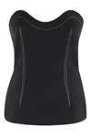 Philosophy Di Lorenzo Serafini Sweetheart Neckline Top