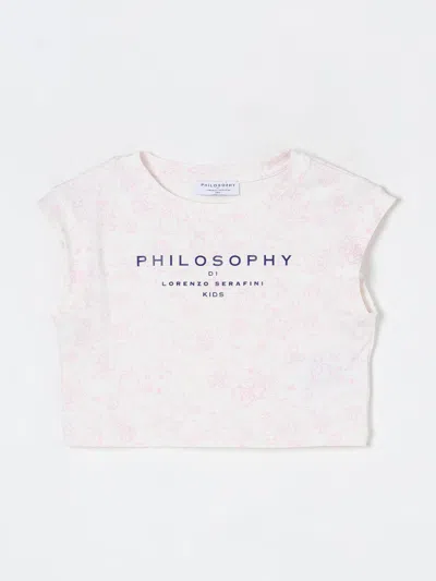 Philosophy Di Lorenzo Serafini T-shirt  Kids Color Cream