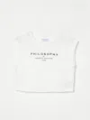 Philosophy Di Lorenzo Serafini T-shirt  Kids Color Yellow Cream In Yellow Cream