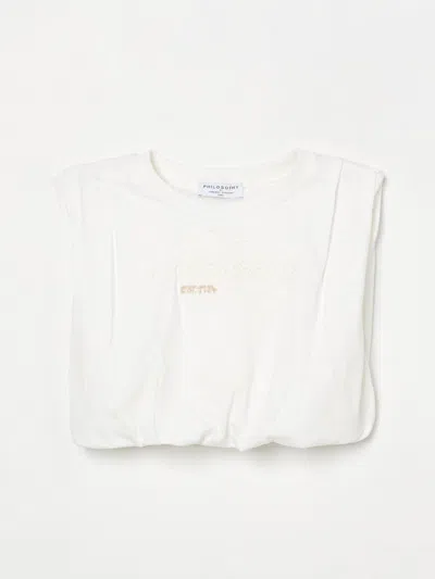Philosophy Di Lorenzo Serafini T-shirt  Kids Color Yellow Cream