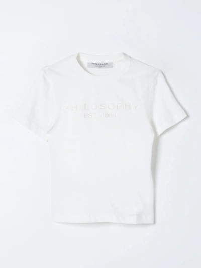 Philosophy Di Lorenzo Serafini T-shirt  Kids Kids Color Ivory