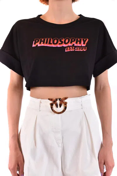 Philosophy Di Lorenzo Serafini T-shirts In Black