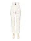 Philosophy Di Lorenzo Serafini High Waist Taffeta Mini Trousers In Multi