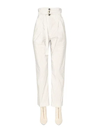 Philosophy Di Lorenzo Serafini High Waist Taffeta Mini Trousers In White