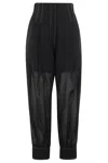 Philosophy Di Lorenzo Serafini Semi-sheer Tapered Trousers