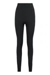 Philosophy Di Lorenzo Serafini Shiny Viscose Flared Pants In Black