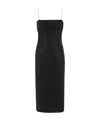 Philosophy Di Lorenzo Serafini Thin Shoulder Strap Dress In Black