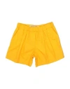 Philosophy Di Lorenzo Serafini Toddler Girl Shorts & Bermuda Shorts Marigold Size 4 Cotton In Yellow