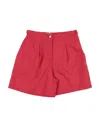 Philosophy Di Lorenzo Serafini Babies'  Toddler Girl Shorts & Bermuda Shorts Red Size 4 Polyester, Cotton