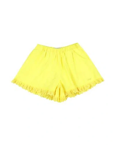 Philosophy Di Lorenzo Serafini Babies'  Toddler Girl Shorts & Bermuda Shorts Yellow Size 4 Polyester