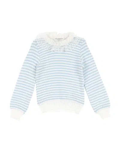 Philosophy Di Lorenzo Serafini Babies'  Toddler Girl Sweater Sky Blue Size 4 Cotton, Elastane