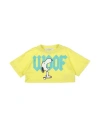 Philosophy Di Lorenzo Serafini Toddler Girl T-shirt Lime Green Size 4 Cotton, Elastane In Green