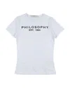 Philosophy Di Lorenzo Serafini Toddler Girl T-shirt White Size 4 Cotton In White
