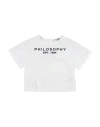 Philosophy Di Lorenzo Serafini Toddler Girl Blouse White Size 6 Cotton In White