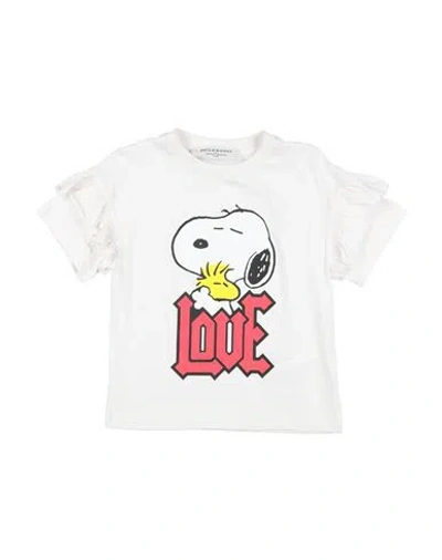 Philosophy Di Lorenzo Serafini Babies'  Toddler T-shirt Off White Size 4 Cotton