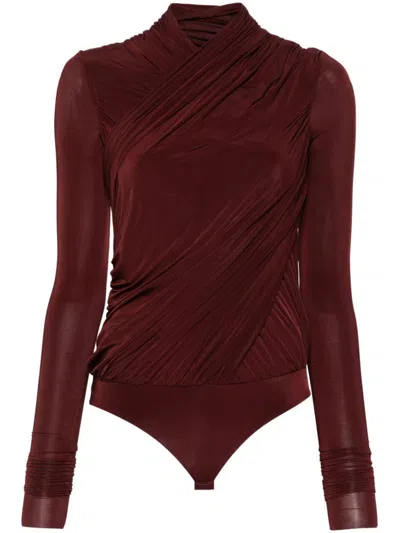 Philosophy Di Lorenzo Serafini Top Bordeaux In Red