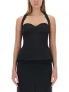 Philosophy Di Lorenzo Serafini Bustier Top With Sweetheart Neckline In Multi