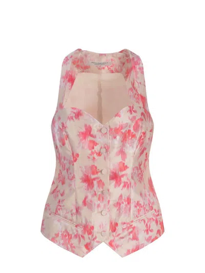 PHILOSOPHY DI LORENZO SERAFINI PHILOSOPHY DI LORENZO SERAFINI TOP  "FLOWERS"