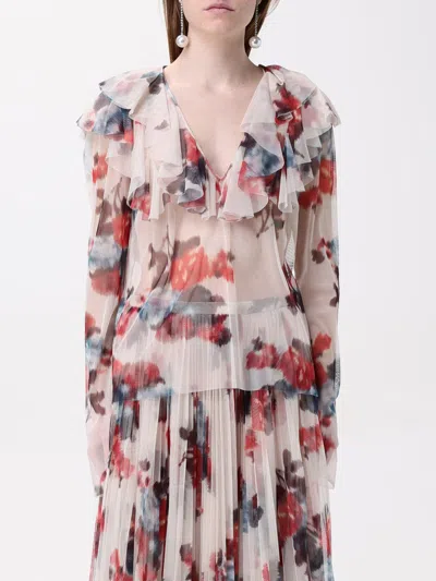 PHILOSOPHY DI LORENZO SERAFINI TOP PHILOSOPHY DI LORENZO SERAFINI WOMAN COLOR BEIGE,G47091022
