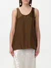 Philosophy Di Lorenzo Serafini Top  Woman Color Brown In Brown