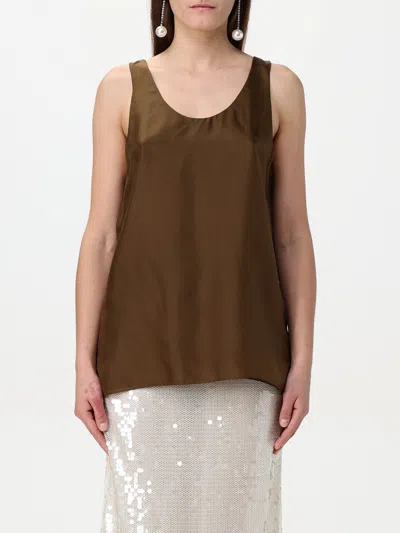 Philosophy Di Lorenzo Serafini Top  Woman Color Brown
