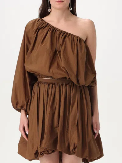 PHILOSOPHY DI LORENZO SERAFINI TOP PHILOSOPHY DI LORENZO SERAFINI WOMAN COLOR BROWN,G70614032
