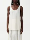Philosophy Di Lorenzo Serafini Top  Woman Color Yellow Cream