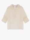 Philosophy Di Lorenzo Serafini Transparent Voile Shirt In Sand