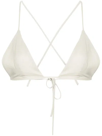 Philosophy Di Lorenzo Serafini Triangle-cup Top In Grey