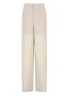 Philosophy Di Lorenzo Serafini Beige Cotton Blend Pants In Neutral