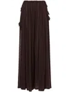 Philosophy Di Lorenzo Serafini Philosophy Semi Sheer Trousers In Brown