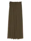 Philosophy Di Lorenzo Serafini Tulle Maxi Skirt In Green