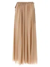 Philosophy Di Lorenzo Serafini Tulle Skirt In Beige