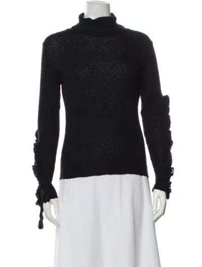 Pre-owned Philosophy Di Lorenzo Serafini Turtleneck Sweater In Black