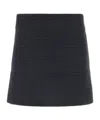 Philosophy Di Lorenzo Serafini Embroidered Polyester Mini Skirt In Black