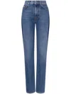 Philosophy Di Lorenzo Serafini Two-tone Cotton Denim Jeans In Blue