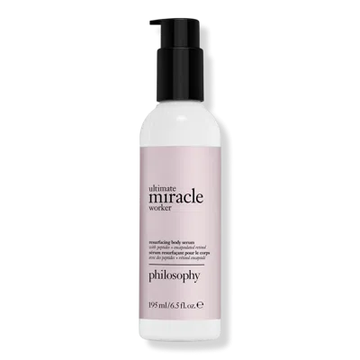 Philosophy Di Lorenzo Serafini Ultimate Miracle Worker Resurfacing Body Serum
