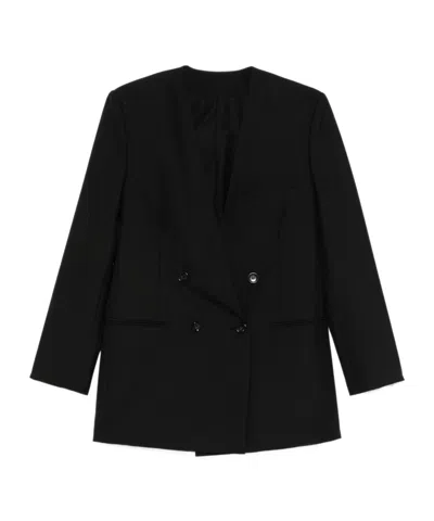 Philosophy Di Lorenzo Serafini V-neck Blazer In Black
