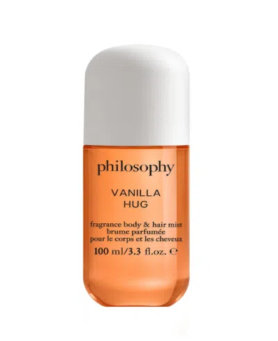 Philosophy Di Lorenzo Serafini Vanilla Hug Body And Hair Perfume Mist, 3.3 Oz. In Transparent