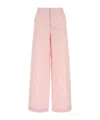 Philosophy Di Lorenzo Serafini Embroidered Poplin Pant In Pink