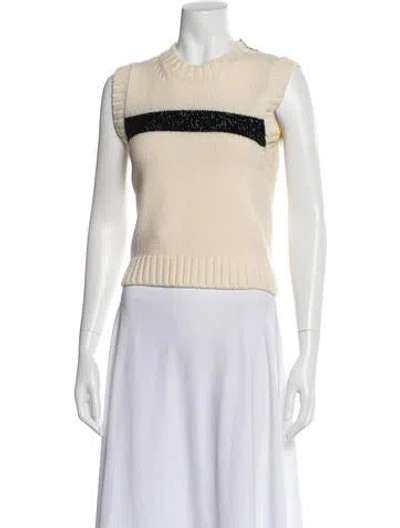 Pre-owned Philosophy Di Lorenzo Serafini Virgin Wool Colorblock Pattern Sweater