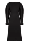 Philosophy Di Lorenzo Serafini Virgin Wool Midi Dress