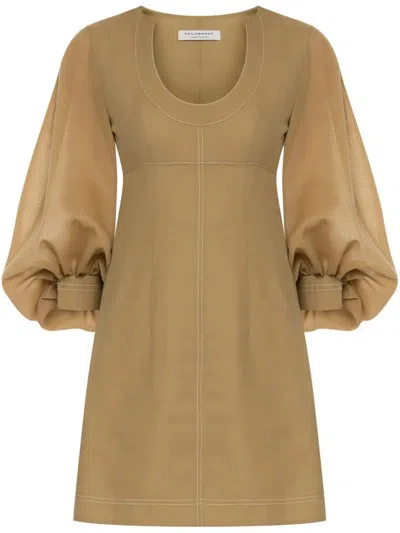 PHILOSOPHY DI LORENZO SERAFINI PHILOSOPHY DI LORENZO SERAFINI VOILE DRESS