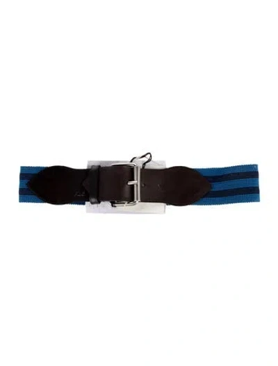 Pre-owned Philosophy Di Lorenzo Serafini Waist Belt In Blue